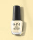 OPI nail polish in Blinded by the Ring NLS003, bright pink shade, shown in a close-up of the nail lacquer bottle.