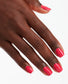 OPI Charged Up Cherry nail polish bottle with vibrant red color and glossy finish, showcasing the OPI Nail Polish brand.