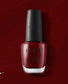 OPI Nail Polish in Como Se Llama? #P40, vibrant nail lacquer with a glossy finish, showcasing the colorful bottle and applicator.
