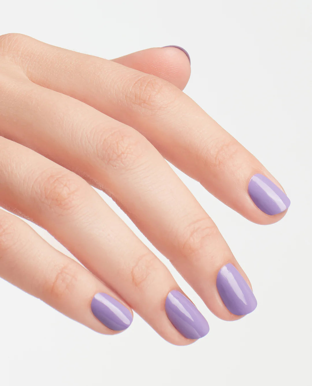 OPI Nail Polish in Do You Lilac It? NLB29, showcasing a vibrant lilac-colored nail polish bottle with a black cap.