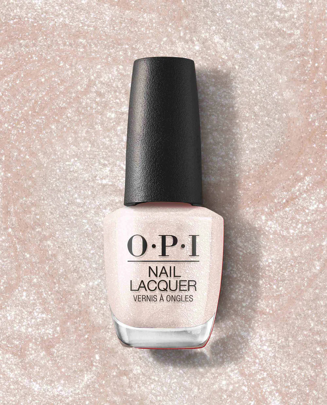 OPI Nail Polish in Gemini and I, vibrant nail lacquer bottle with colorful label and cap, showcasing the OPI brand.