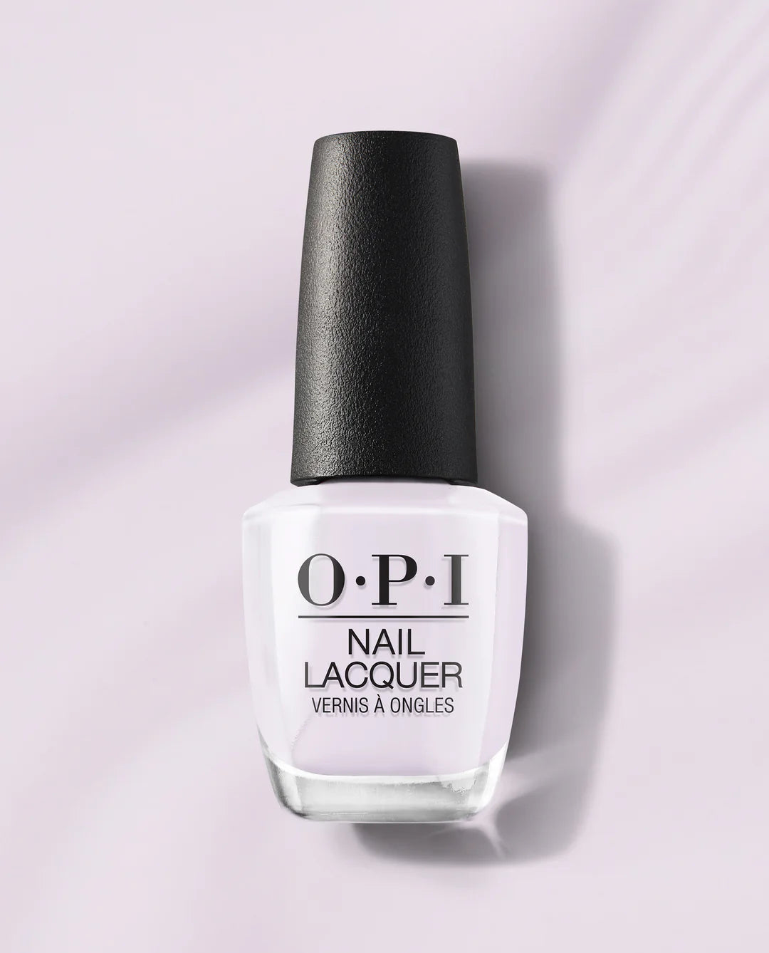 OPI Hue Is The Artist? nail polish bottle with vibrant purple shade and glossy finish, displayed on a white background.