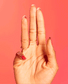 OPI Nail Polish in I Eat Mainely Lobster, vibrant orange-red shade, shown in a smooth, glossy bottle for manicures and nail art.