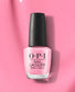 OPI Nail Polish in I Quit My Day Job shade, showcasing the vibrant nail lacquer bottle with brand label and colorful cap.