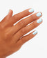 OPI Nail Polish in It's A Boy shade, vibrant blue nail color applied on nails, showcasing glossy finish and smooth application