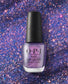 OPI Nail Polish in Leonardo's Model Color MI011, showcasing a sleek bottle of vibrant nail lacquer with a shiny finish.