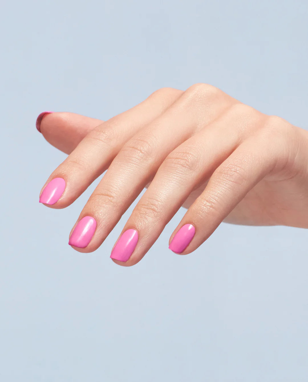 OPI Makeout-Side nail polish bottle with vibrant coral-orange shade, showcasing the colorful, glossy finish of the OPI Nail Polish line.