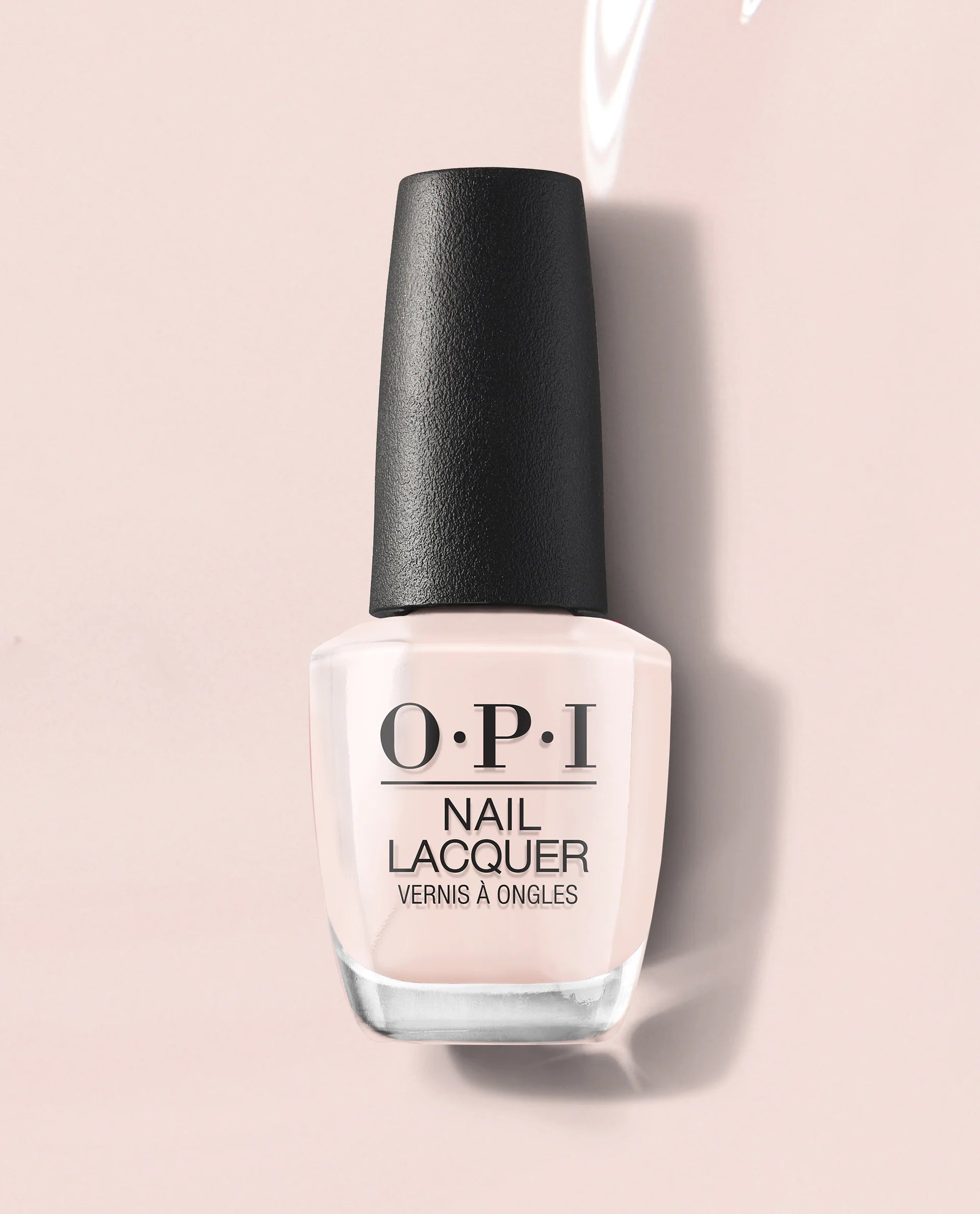 OPI Mimosas For Mr. and Mrs. nail polish bottle with vibrant orange and yellow nail lacquer, showcasing the OPI Nail Polish brand.
