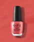 OPI Nail Polish in My Address Is Hollywood, vibrant pink shade, glossy finish, bottle with OPI branding on the label.