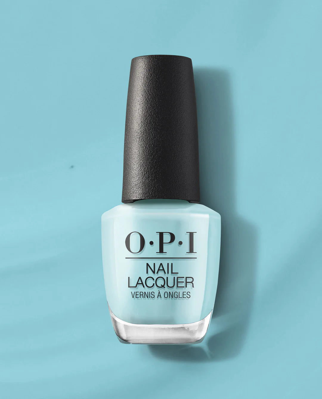 OPI Nail Polish in NFTease Me NLS006, a vibrant nail lacquer bottle with a glossy finish and colorful label.