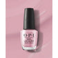 OPI Nail Polish in Ink on Canvas shade, pink nail lacquer bottle with black cap, showcasing smooth, glossy finish and vibrant color.