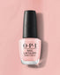 OPI Passion nail polish bottle featuring vibrant, glossy coral-orange nail lacquer with the OPI brand label visible.