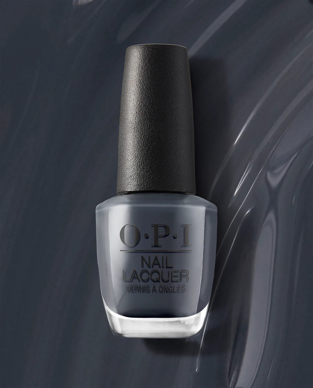 OPI Nail Polish in Rub-A-Pub-Pub shade, vibrant nail lacquer in a sleek bottle, showcasing glossy finish and rich color.