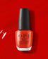 OPI Nail Polish in Rust & Relaxation shade, a warm rust-colored nail lacquer with smooth glossy finish.