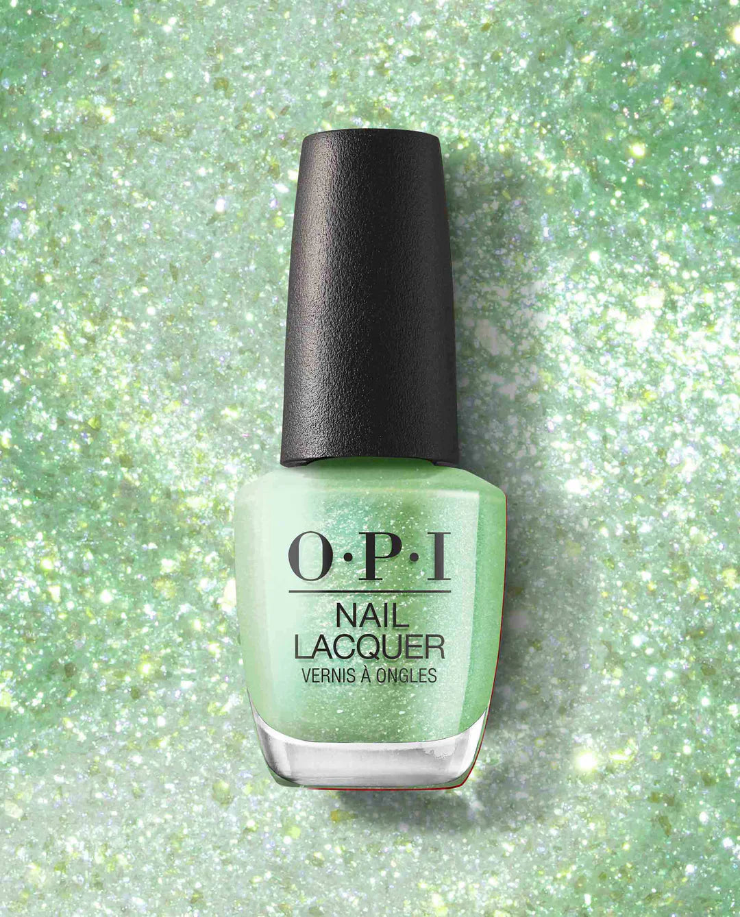 OPI Nail Polish Taurus-t Me #H015 in a vibrant nail lacquer bottle with a black cap and colorful label, showcasing the product.