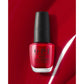 OPI Nail Polish The Thrill Of Brazil A16 in vibrant coral-orange color, shown in a sleek nail lacquer bottle.