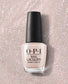 OPI Nail Polish Throw Me A Kiss shade, vibrant pink nail lacquer in a sleek bottle with a shiny cap, ready for application