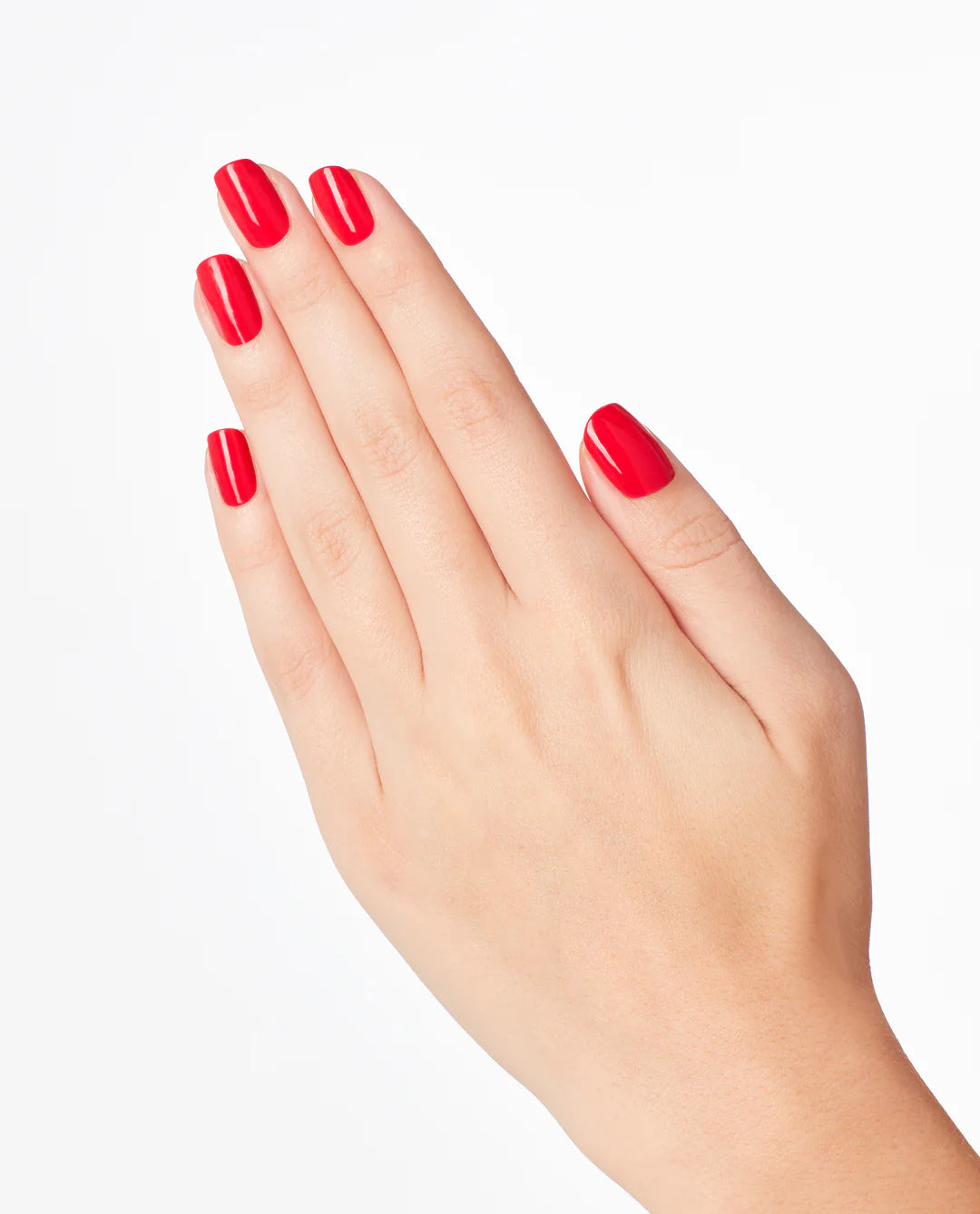 OPI Nail Polish in We Seafood And Eat It shade, showcasing a vibrant, glossy nail manicure with colorful nail polish application.