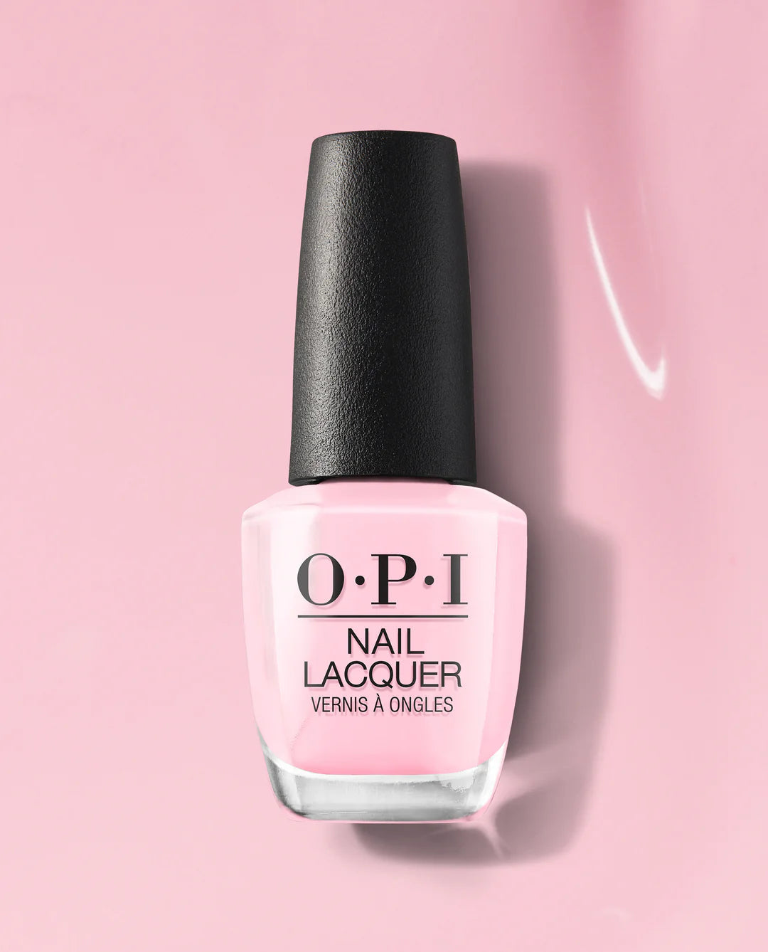 OPI Nail Polish Suzi Shops & Island Hops H71 bottle with vibrant coral-orange nail lacquer, close-up of the product.