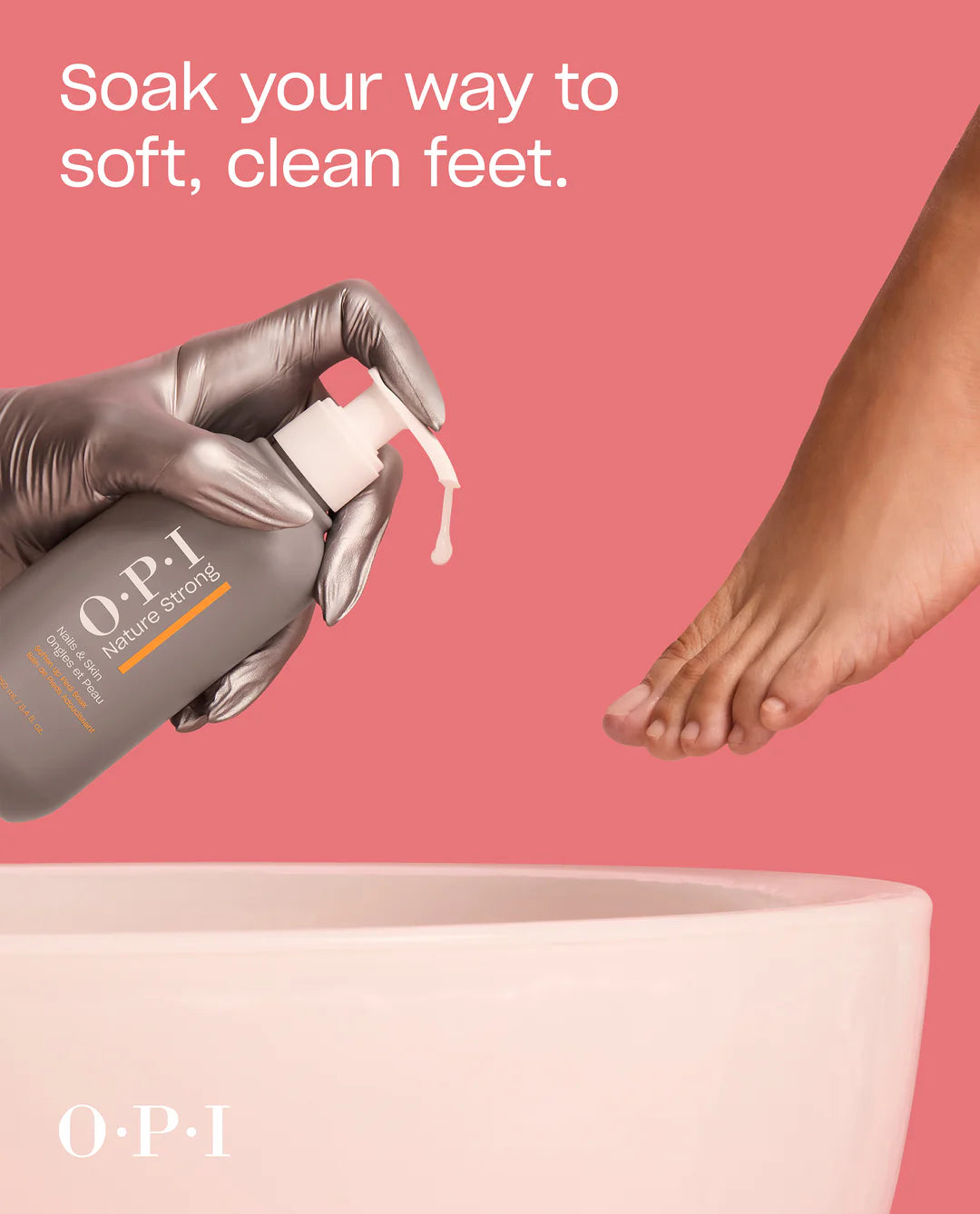 OPI Nature Strong - Soften Up Pedi Soak 250 mL - Universal Nail Supplies