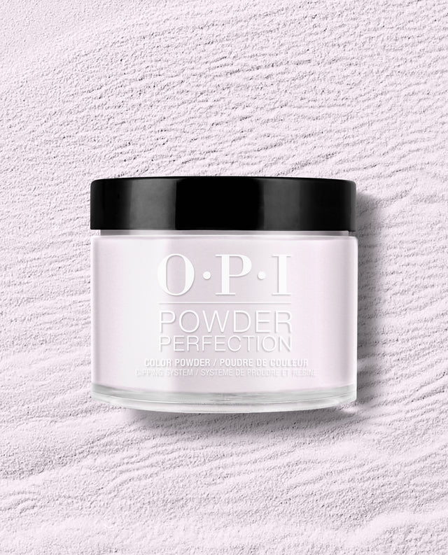 OPI Powder Perfection I Am What I Amethyst powder nail color in a vibrant purple shade with a smooth, even finish.