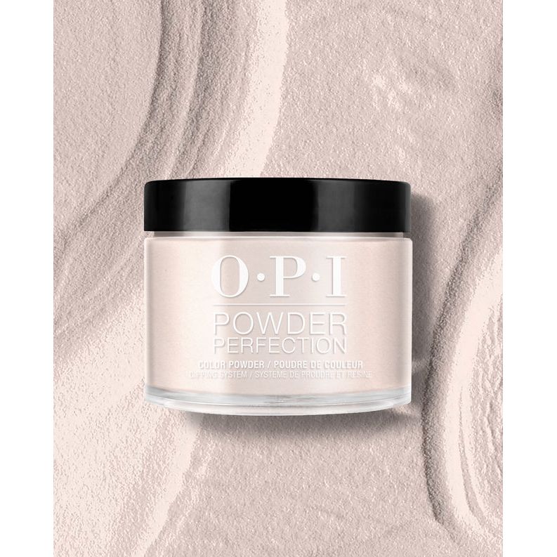 OPI Powder Perfection Put It In Neutral DPT65 dipping powder nail color in a neutral beige shade