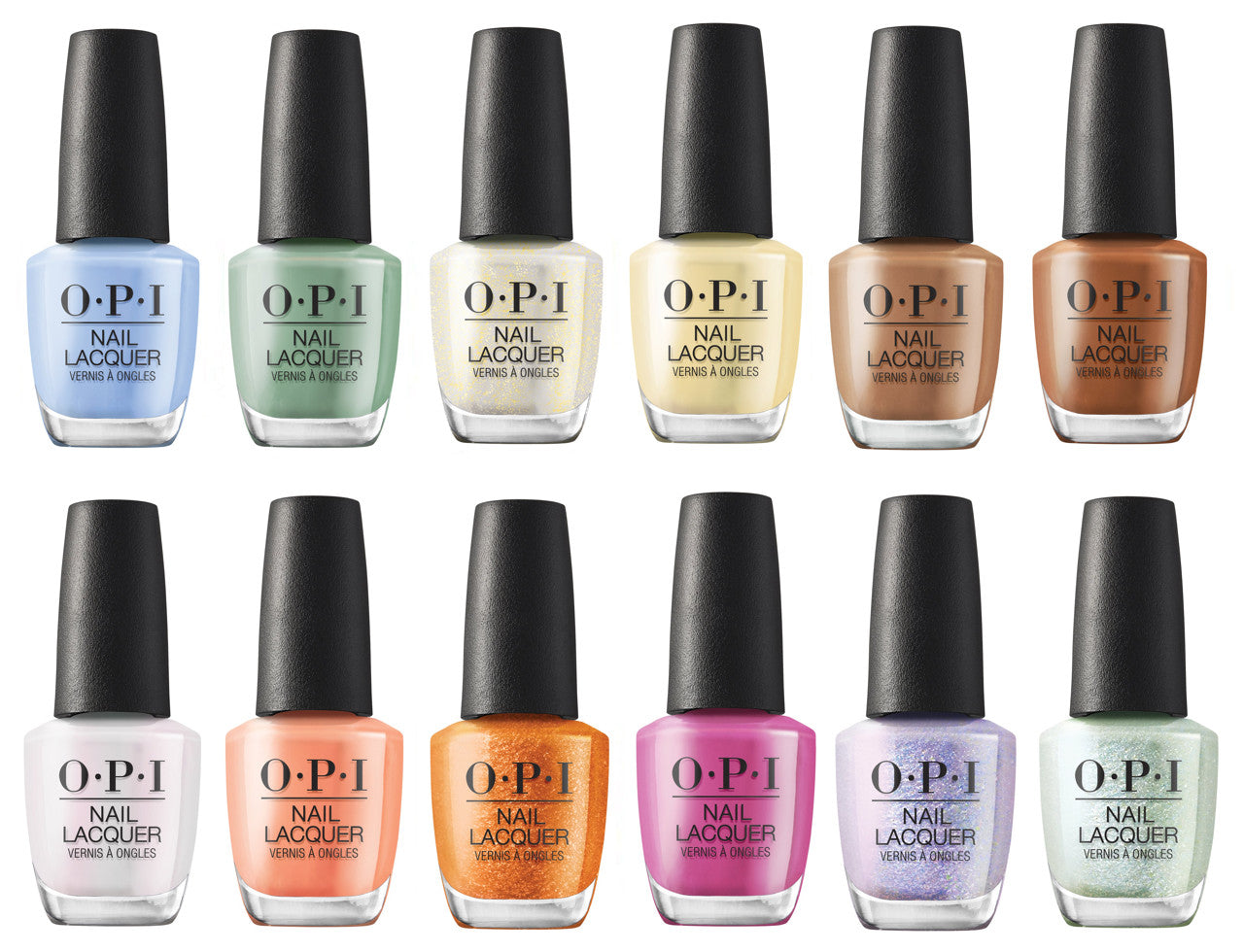 OPI Lacquer Spring 2024 Your Way Collection of 12 - Universal Nail Supplies