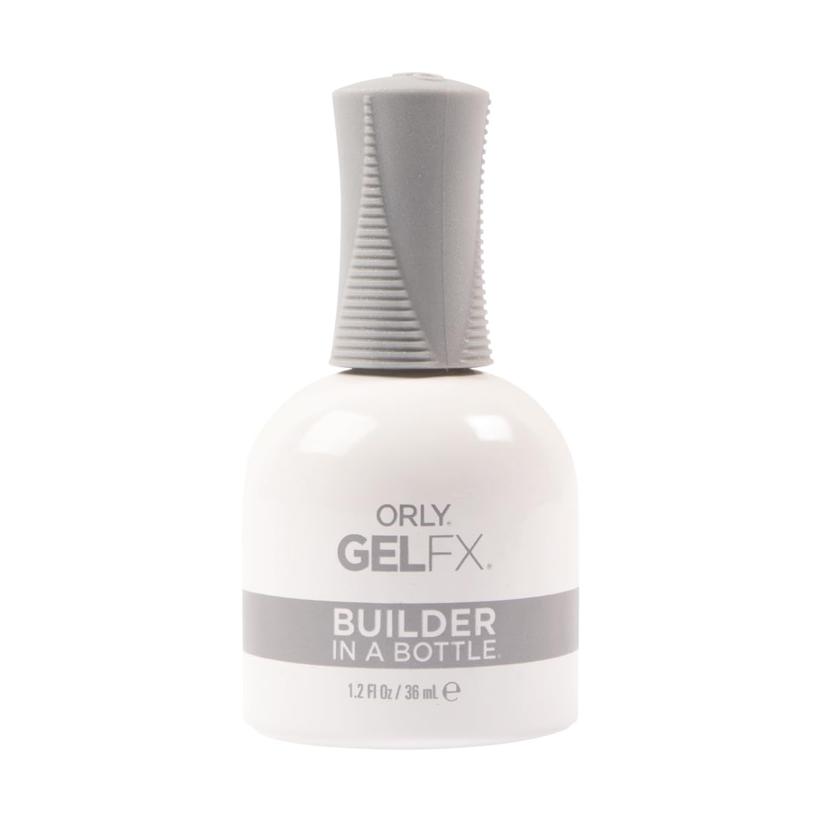 Orly Gel FX Builder In A Bottle gel nail polish in 1.2 oz bottle, featuring a clear gel for nail enhancements and strengthening.
