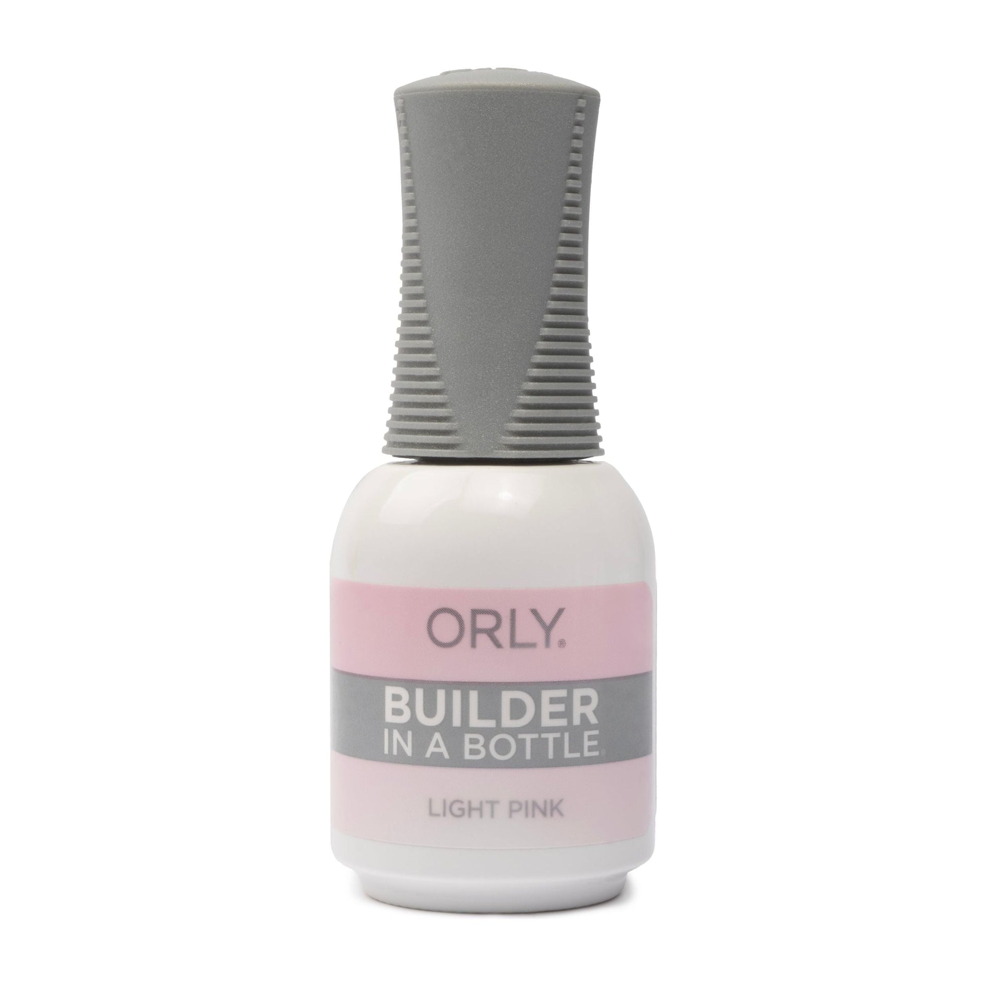 Orly Gel FX Builder in a Bottle gel nail polish in light pink color, 0.6oz, with a smooth, glossy finish.