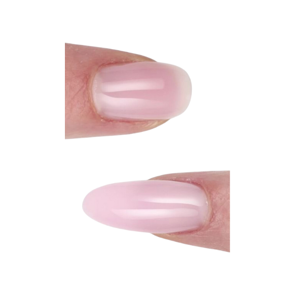 Orly Gel FX Builder in a Bottle light pink gel nail polish in 0.6oz bottle with a smooth, glossy finish.