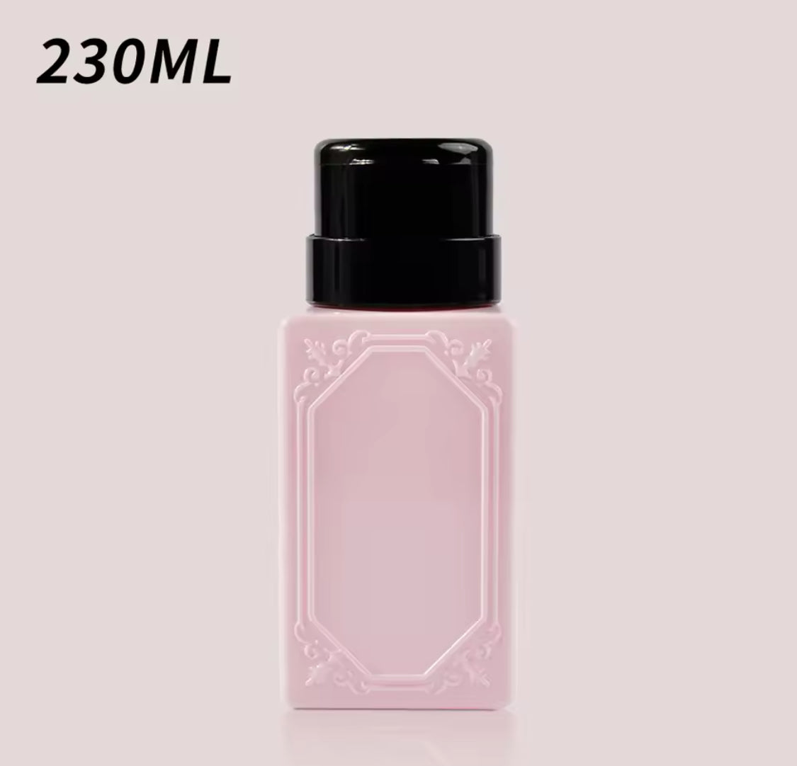 Plastic Empty Dispenser Nail Cleaner Container - Universal Nail Supplies