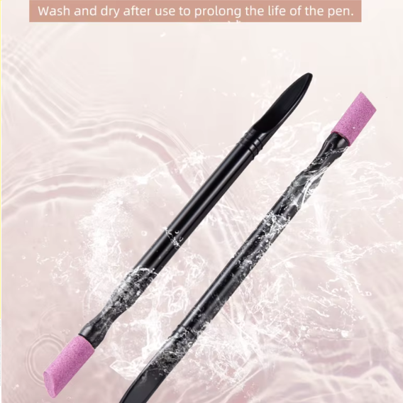 Portable Quartz Nail Grinding Pen/Cuticle Pusher Set of 5 - Universal Nail Supplies