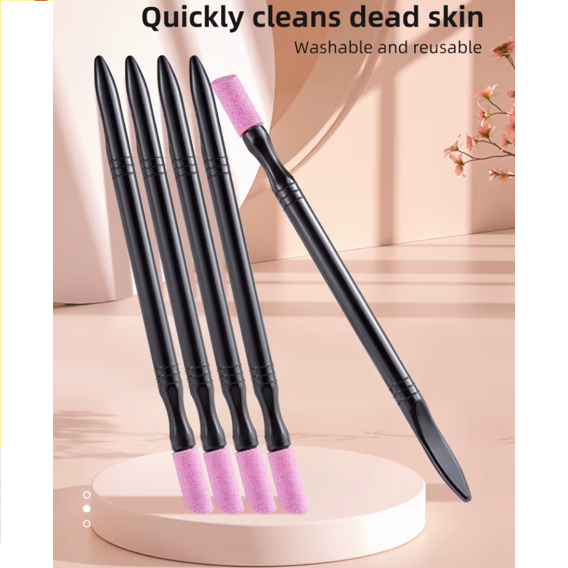 Portable Quartz Nail Grinding Pen/Cuticle Pusher Set of 5 - Universal Nail Supplies