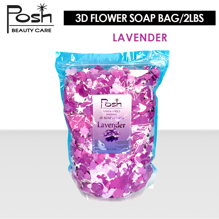 Posh 3D Flower Soap Bag/2lbs - Universal Nail Supplies