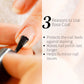 Seche Crystal Clear Base Coat nail polish bottle, 0.5 oz (14 mL), with transparent liquid and Seche branding on the label.
