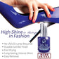 Seche Vive gel effect top coat bottle with black cap and clear label, 0.5 oz nail polish top coat for glossy, long-lasting nails
