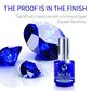 Seche Vive Gel Effect Top Coat bottle for nails, 0.5 oz, with clear packaging and branding visible.