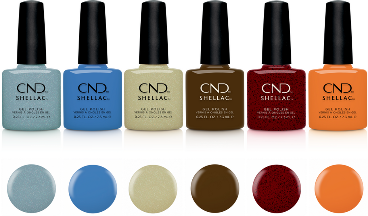 CND Creative Nail Design Shellac - Fall Upcycle Chic 2023 Collection - Universal Nail Supplies