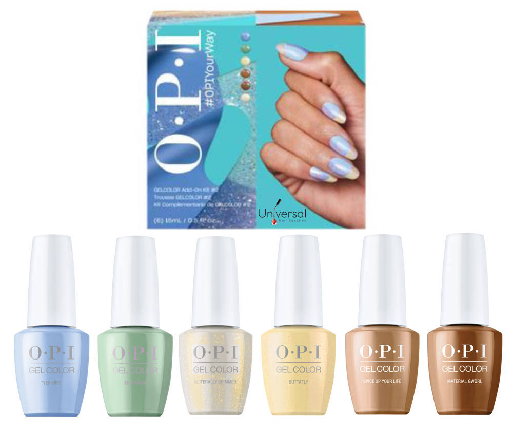 OPI GelColor Spring 2024 Your Way Collection Set #2 - Universal Nail Supplies