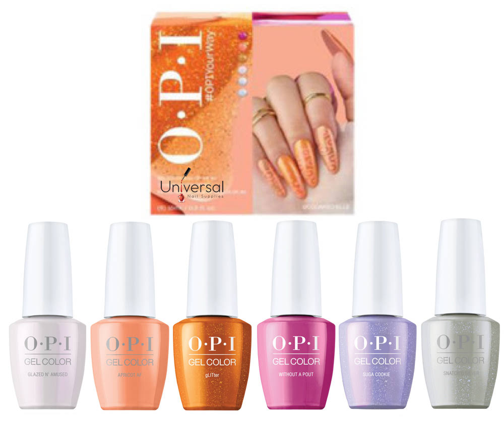 OPI GelColor Spring 2024 Your Way Collection Set #1 - Universal Nail Supplies