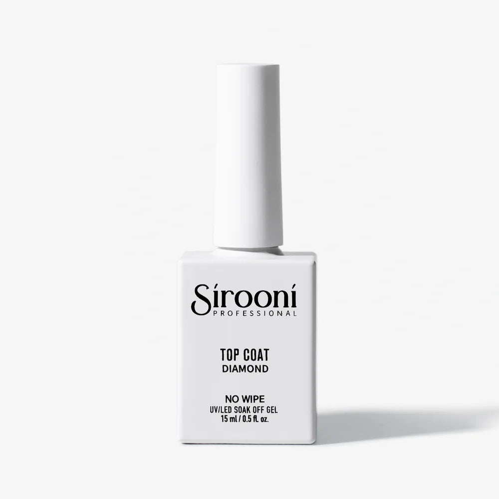 Sirooni Top Coat Diamond 0.5oz 15ml - Universal Nail Supplies