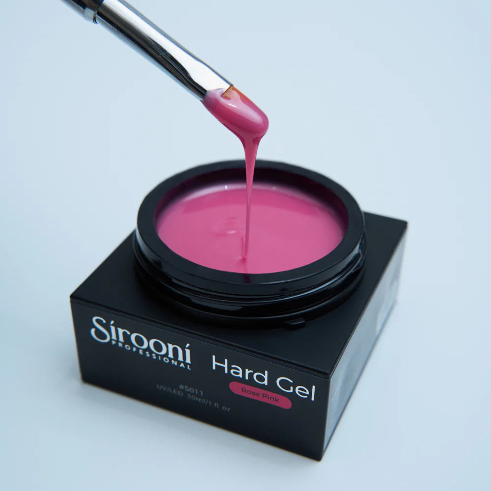Sirooni Hard Gel - Rose Pink 30ml - Universal Nail Supplies