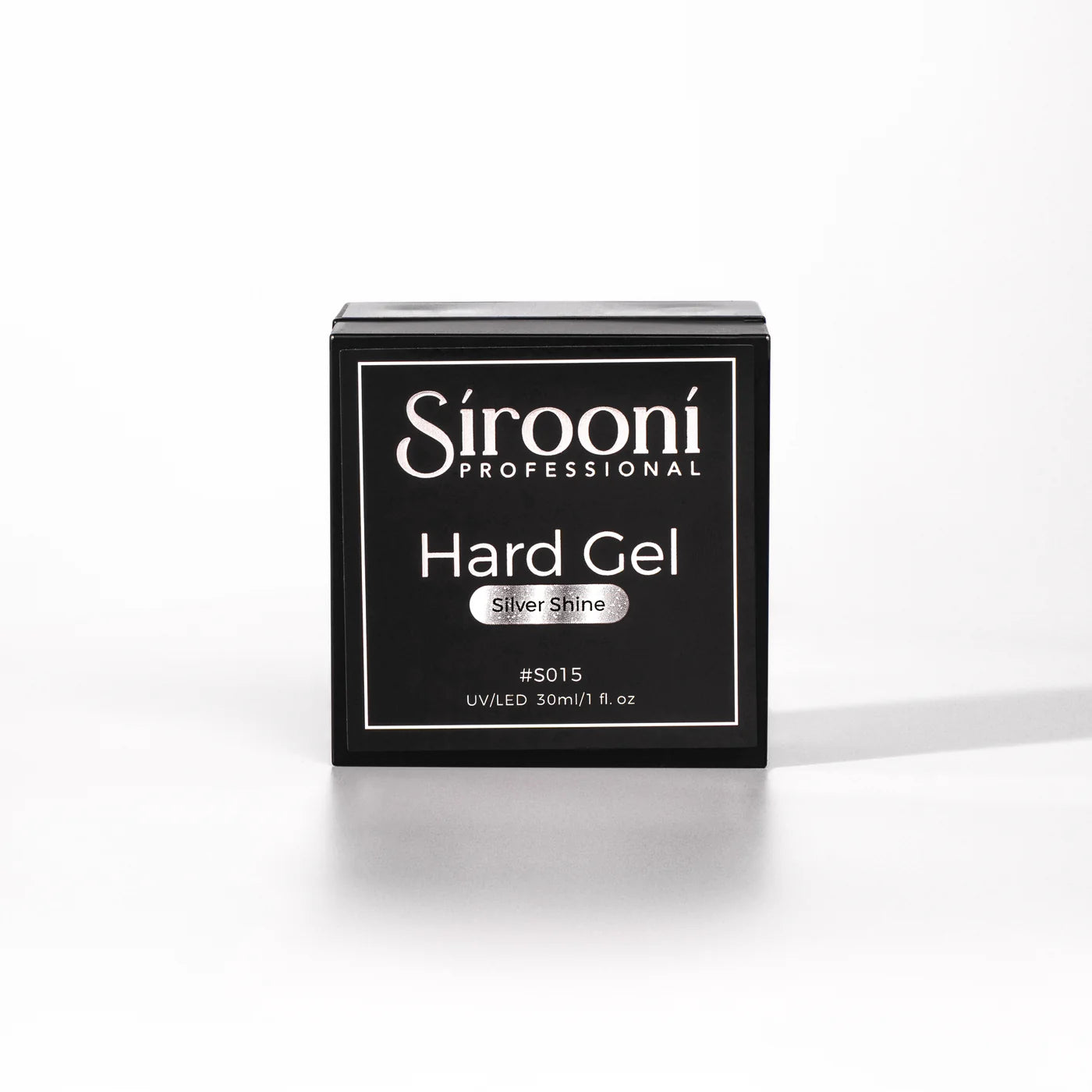 Sirooni Hard Gel - Silver Shine 30ml - Universal Nail Supplies