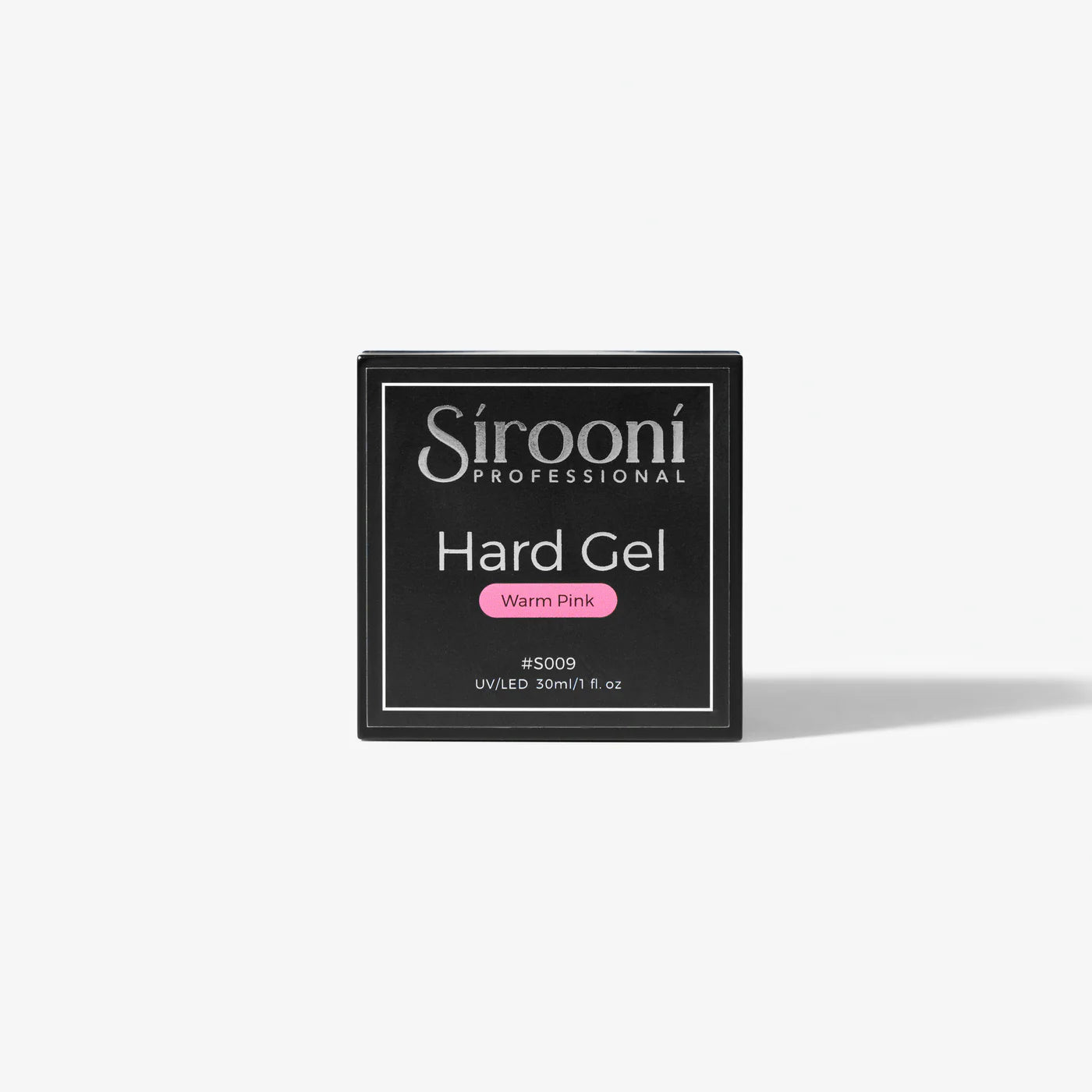 Sirooni Hard Gel - Warm Pink 30ml - Universal Nail Supplies
