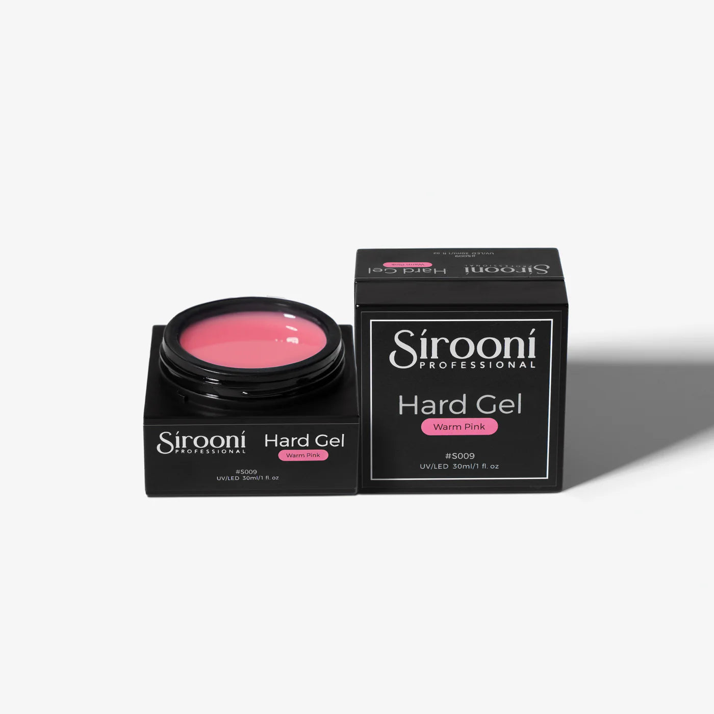 Sirooni Hard Gel - Warm Pink 30ml - Universal Nail Supplies
