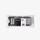 Sirooni Nail Cleaning Brush Set - 12 PCS  Pack, Black - Universal Nail Supplies