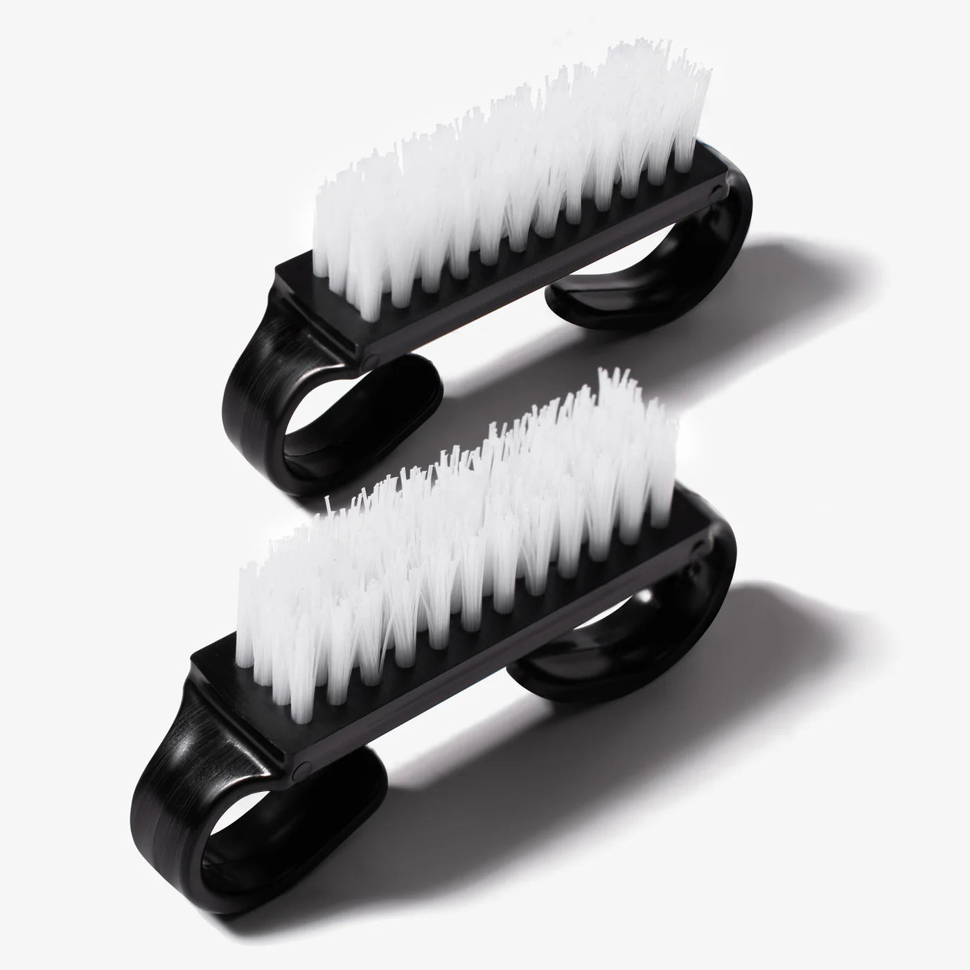 Sirooni Nail Cleaning Brush Set - 12 PCS  Pack, Black - Universal Nail Supplies
