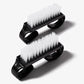 Sirooni Nail Cleaning Brush Set - 12 PCS  Pack, Black - Universal Nail Supplies