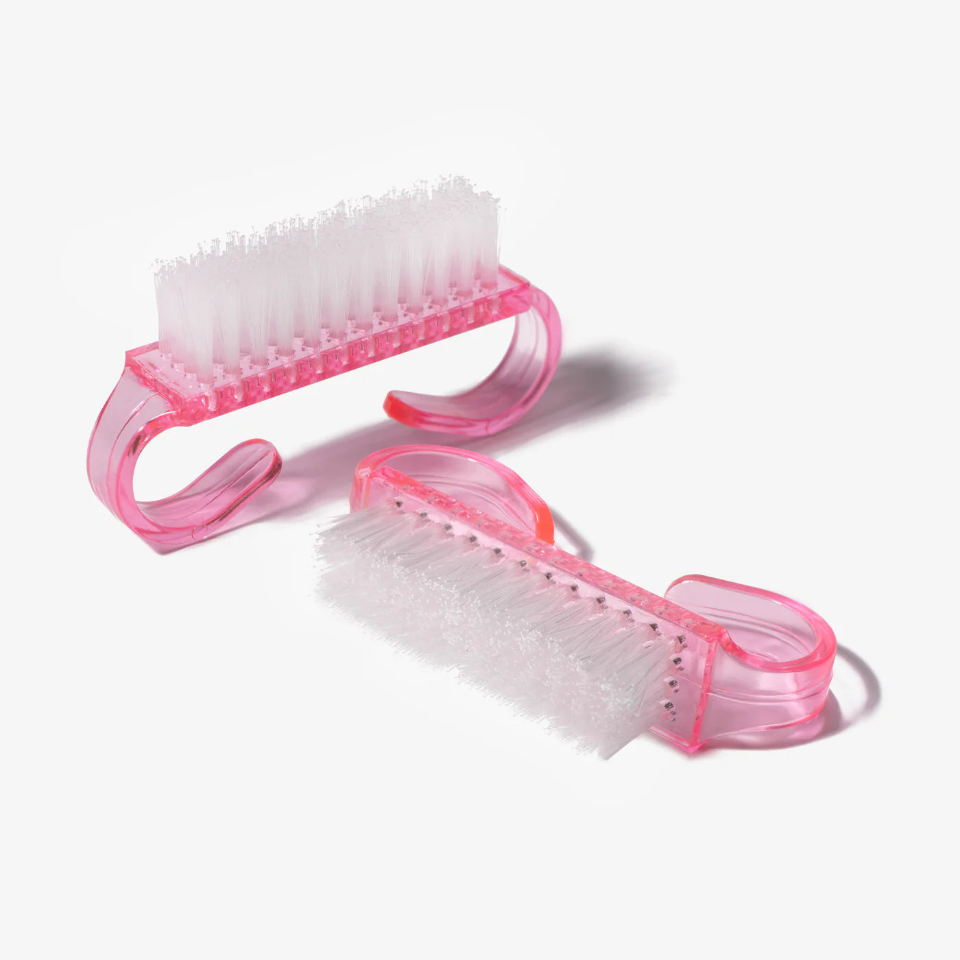 Sirooni Nail Cleaning Brush Set - 12 PCS  Pack, Pink - Universal Nail Supplies