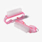 Sirooni Nail Cleaning Brush Set - 12 PCS  Pack, Pink - Universal Nail Supplies